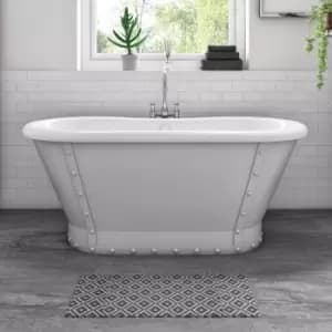 Freestanding Double Ended Roll Top Bath 1690 x 800mm - Camden