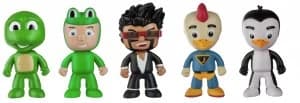 Tube Heroes Mini Gaming Figures 5 Pack.