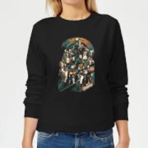 Marvel Avengers Infinity War Avengers Team Womens Sweatshirt - Black
