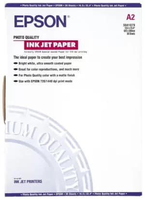 Epson A2 White Photo Quality Ink Jet Paper S041079