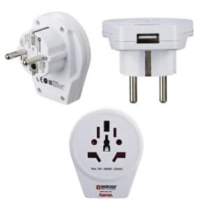 Hama World to Europe USB Universal Travel Adapter