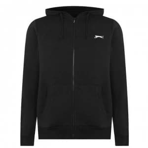 Slazenger Full Zip Hoody Mens - Black