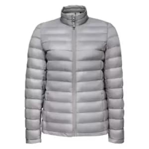 SOLS Womens/Ladies Wilson Lightweight Padded Jacket (M) (Metal Grey)