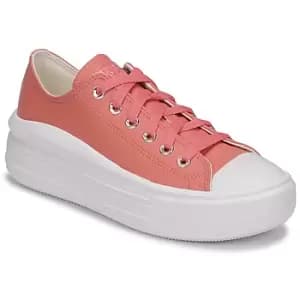 Converse CHUCK TAYLOR ALL STAR MOVE HYBRID SHINE OX womens Shoes Trainers in Pink,2.5