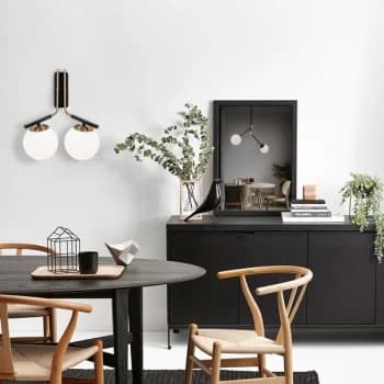 Y?ld?z - 4016 Antique Black Wall Lamp