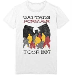 Wu-Tang Clan - Forever Tour '97 Mens Small T-Shirt - White