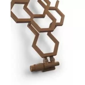 Terma - Vario Integrated Radiator Valve Pipe Right Masking Set 50mm Copper