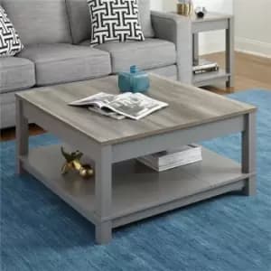 Carver Square Coffee Table Grey / Sonoma Oak By Dorel