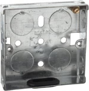 Dencon 1G 16mm Galvanised Steel Box