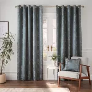 Ashley Wilde Wilstone Blackout Curtains, 117 x 183cm, Midnight