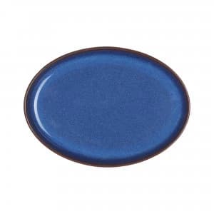 Denby Imperial Blue Small Oval Tray