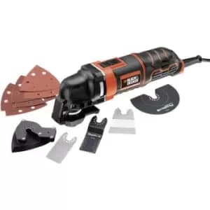 Black & Decker MT300KA MT300KA-QS Multifunction tool incl. accessories, incl. case 13 Piece 300 W