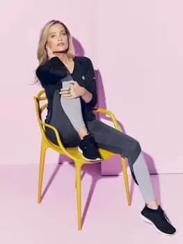 Dare 2b Laura Whitmore Upgraded Lightweight Fitness Tights - Ebony, Ebony, Size 14, Women