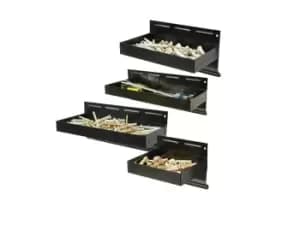 Silverline 868873 Magnetic Tool Tray Set 4pce 150 - 310mm