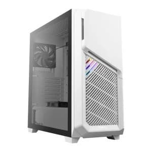 Antec DP502 FLUX RGB Gaming Case with Tempered Glass Window, ATX, No PSU, 5 x Fans (3 Front ARGB), Advanced Ventilation