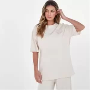 Everlast Laurel Oversized T-Shirt - Beige