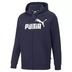Puma No1 Zip Hoodie Mens - Blue