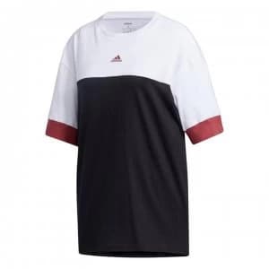 adidas Womens New T-Shirt Loose - White