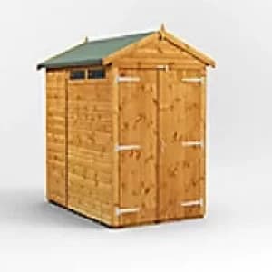 Power Garden Shed 64PASSDD Golden Brown