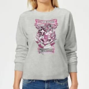 Harry Potter Triwizard Tournament Hogwarts Womens Sweatshirt - Grey - 3XL