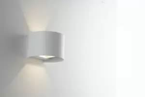 DELTA Outdoor 2 Light Up Down Light White, IP54 675lm 3000K 14x12x10cm