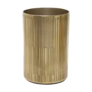 Interiors By Ph Aluminium Tumbler Gold Finish