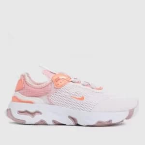 Nike Lilac React Live Trainers Junior