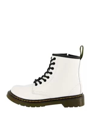 Dr. Martens Kids 1460 J Lace Up Boots - White Rosario - UK 10 Kids