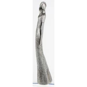 Elegant Lady Sideways Glance Large Ornament