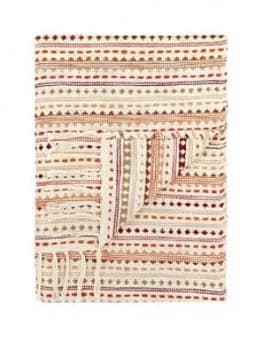 Stitch Stripe Throw