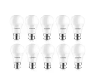 10W LED Globe Bulb B22 Netural White 4200K pack of 10