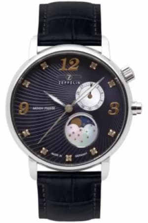 Mens Zeppelin Luna Mondphase Watch 7637-3
