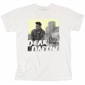 Olly Murs Dear Darlin Skinny White T-Shirt Large