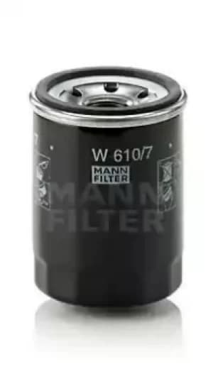 Oil Filter W610/7 By Mann