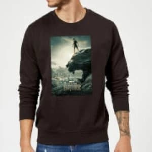 Black Panther Poster Sweatshirt - Black