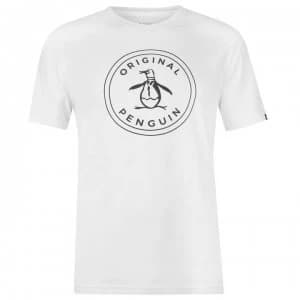 Original Penguin Original Penguin Stamp Short Sleeve T Shirt - White 118