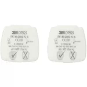 3M 3M Secure Click particle insertion filter D7925 P2 R. D7925 4 pc(s)