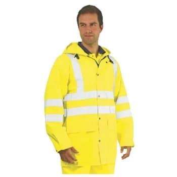 3XL Monoray Hi-vis Yellow Jacket - Sioen