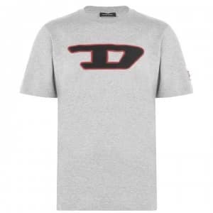 Diesel D Patch T Shirt - Grey 912