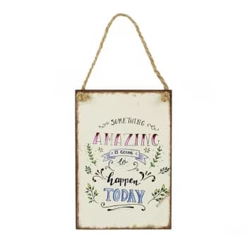 Metal Sign By Heaven Sends