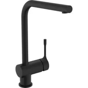 Ideal Standard Ceralook Mono Mixer Kitchen Tap L-Shape Silk in Black Brass