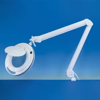 LED Daylight Professional Magnifier Lamp with Multi Light Settings - LC9090LED