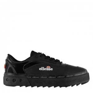Ellesse Alzina Trainers - Black Mono