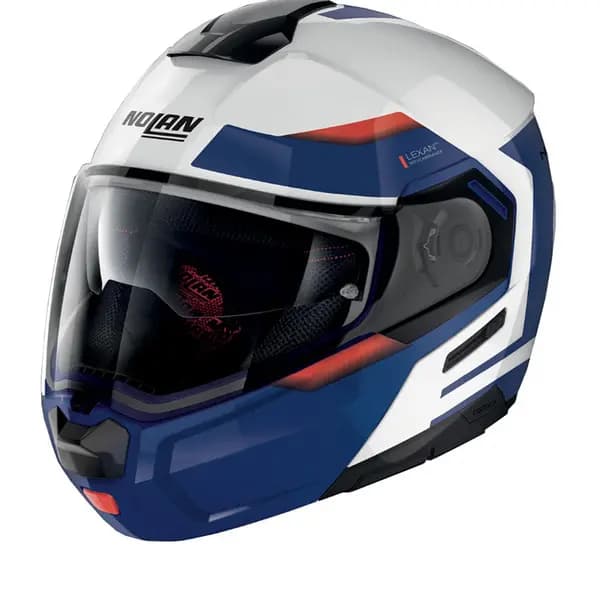 Nolan N90-3 Reflector 38 Metal White ECE 22.06 Modular Helmet Size 2XL