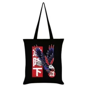 Unorthodox Collective Eagle Tattoo Tote Bag (One Size) (Black/Red/Blue)