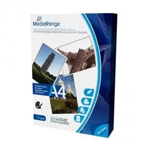 MediaRange InkJet Photo Paper A4 Gloss 160gsm Ref MRINK105 100 Sheets