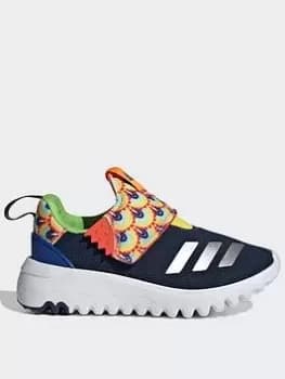 adidas Suru365 Slip-on Shoes, Blue/Silver, Size 1 Older