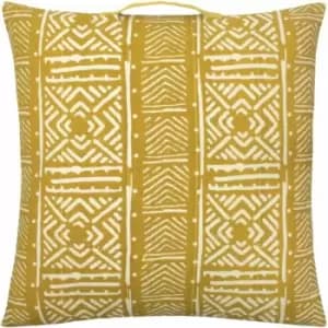 Furn Kericho Cushion Cover (One Size) (Ochre Yellow) - Ochre Yellow