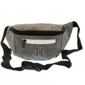 Newcastle United FC Bum Bag (One Size) (Grey/Black)