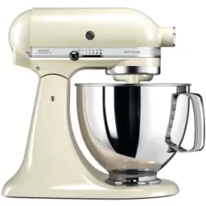 KitchenAid 5KSM125BAC 4.8 Litre Artisan Stand Mixer, Almond Cream